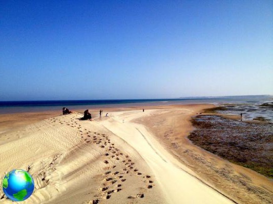 Dakhla, southern Morocco between kitesurfing and excursions