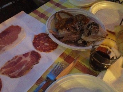 The porchetta of Ariccia, eat dar Vignarolo