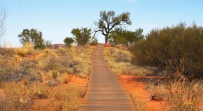 Austrália, dormindo no Outback: Kings Canyon Resort