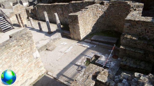 Roman traces in Concordia Sagittaria, in eastern Venice