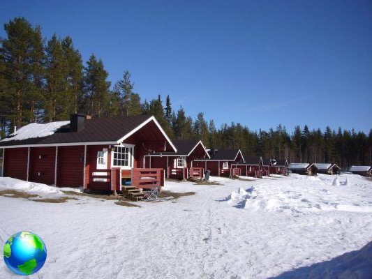 Do-it-yourself Lapland in Winter, flight, train and accommodation