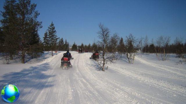 Do-it-yourself Lapland in Winter, flight, train and accommodation