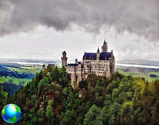 Neuschwanstein Castle and Disney fairy tales