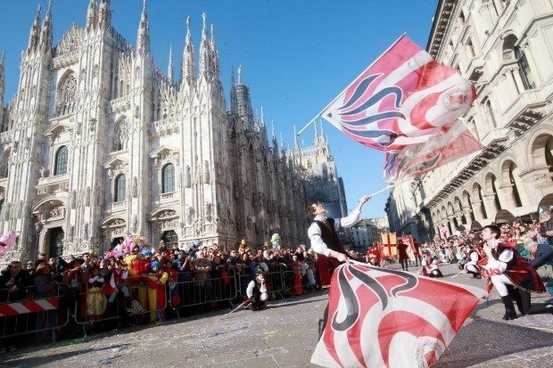 El carnaval ambrosiano de Milán