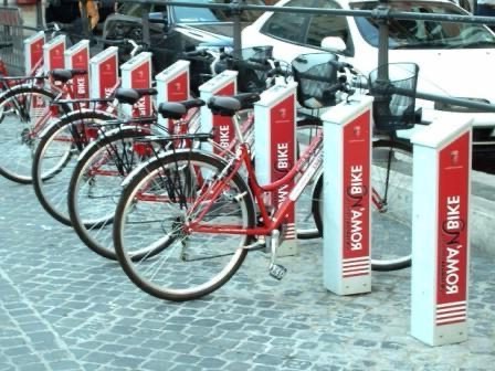 Compartir bicicletas también en Italia