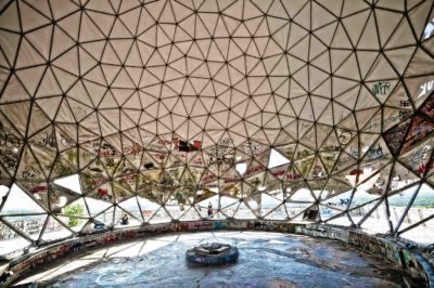 Teufelsberg, lost place in Berlin: fascination between art and history