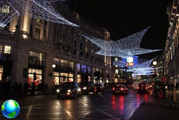 Christmas lights in London, all the dates of the lighting