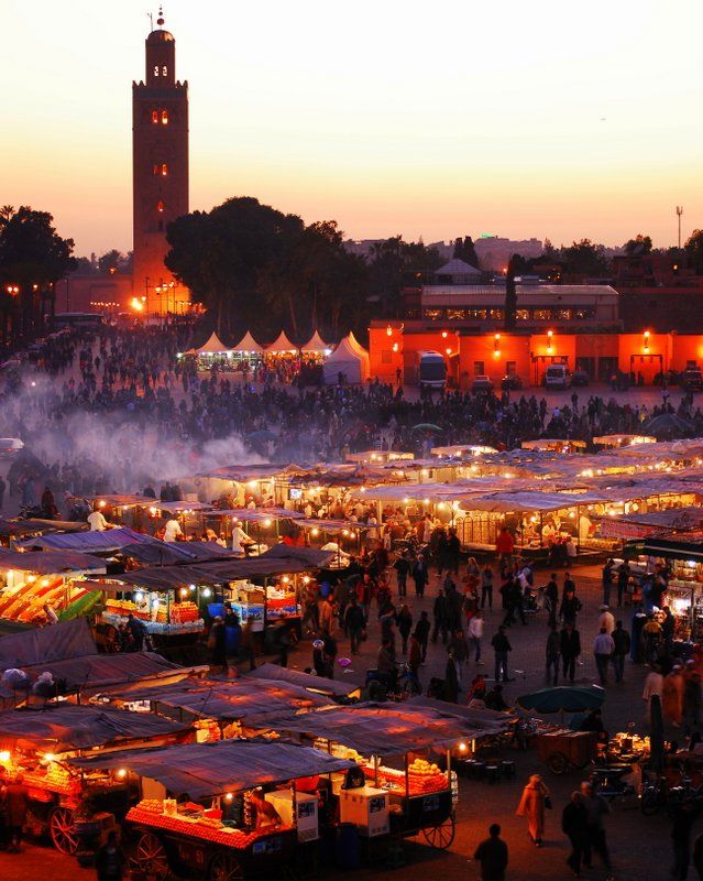 Guía de viaje de Marrakech, fotos, mapa y tiempo