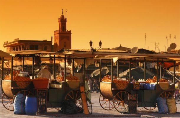 Guide de voyage Marrakech, photos, carte et météo