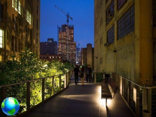 High Line Park, un parc sur le chemin de fer à New York