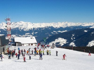 Esquiar en Plan, Tirol del Sur en Kronplatz