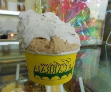 Gelateria la Carraia, the lowest cost ice cream in Florence