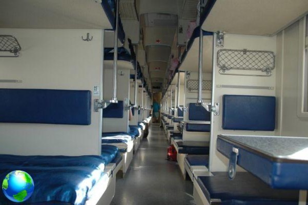 Trans-Siberian, second and third class: the differences