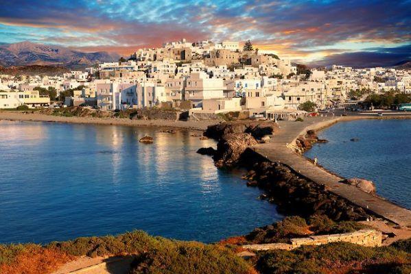 Vacances à Naxos en Grèce