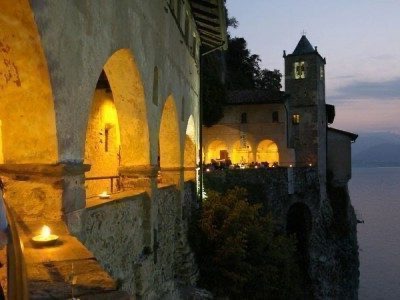 Lake Maggiore: the Hermitage of Santa Caterina del Sasso