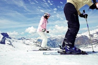 Skiing in Tyrol in October is possible