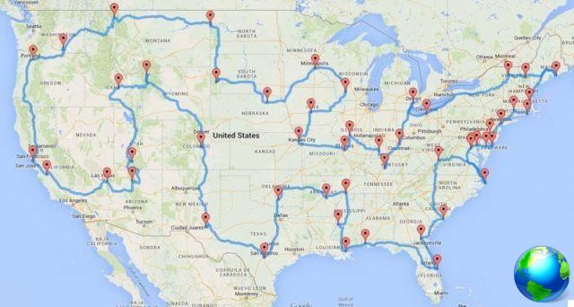 The perfect itinerary for a complete tour to discover the United States