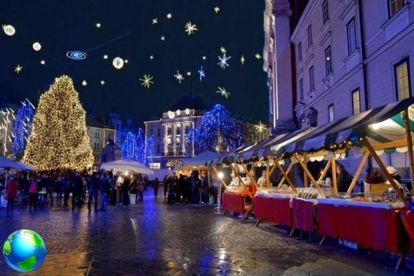 Os mercados de Natal de Ljubljana