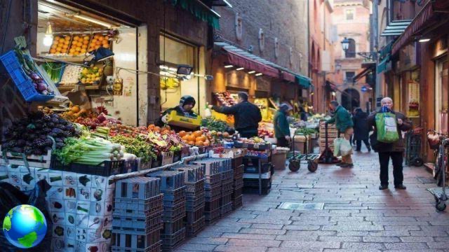 Where to shop for typical products in the center of Bologna