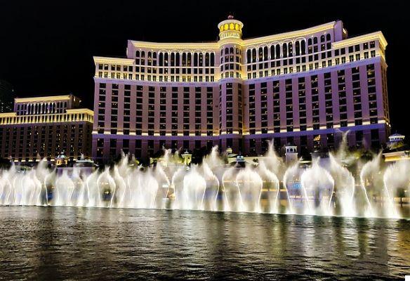El hotel Bellagio, uno de los mejores hoteles de Las Vegas