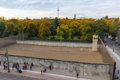 Berlin à travers le mur, itinéraire