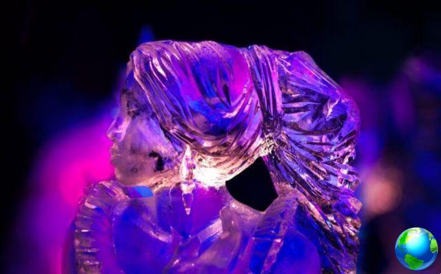 Holland: ice sculpture festival