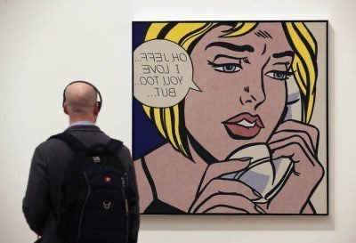 Roy Lichtenstein en exhibición en la Tate de Londres
