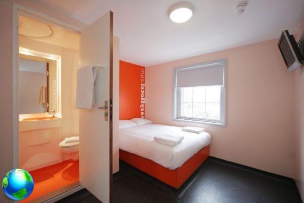 Sleeping in London for £ 25 with EasyHotel