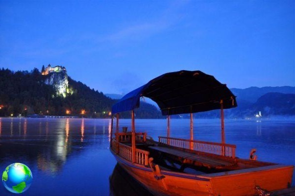 On Lake Bled in Slovenia for a romantic weekend