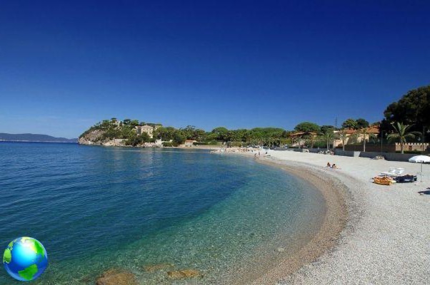 Holidays on the Island of Elba: the beach of Cavo