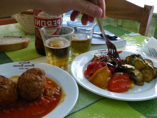 Comer barato em Nápoles: restaurante Donna Teresa