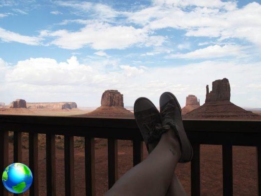 The View Hotel, dormindo em Monument Valley