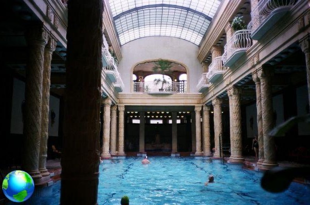 Baños Gellert en Budapest, los balnearios del estilo