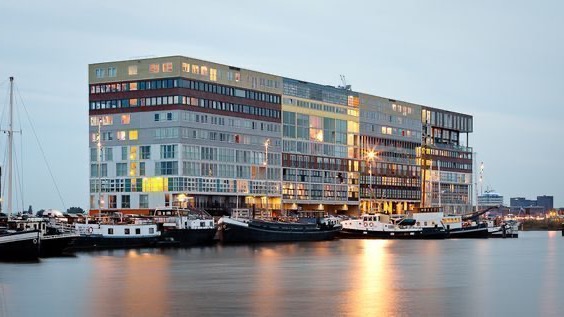 MVRDV architectures in Amsterdam, visit by bike