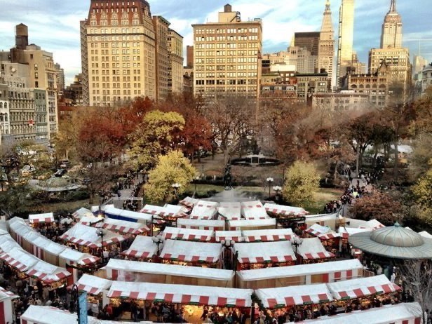 Mercados navideños en Nueva York