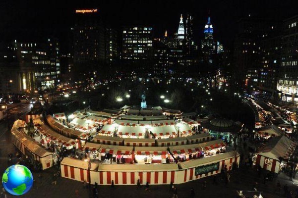 Christmas markets in New York