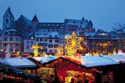Ir en tren a los mercados navideños de Suiza, promoción