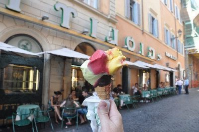Three ice cream shops in Rome for spring