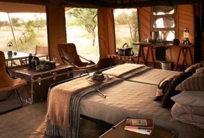 Atmospheres of Africa in Tanzania, in tented camps for the New Year