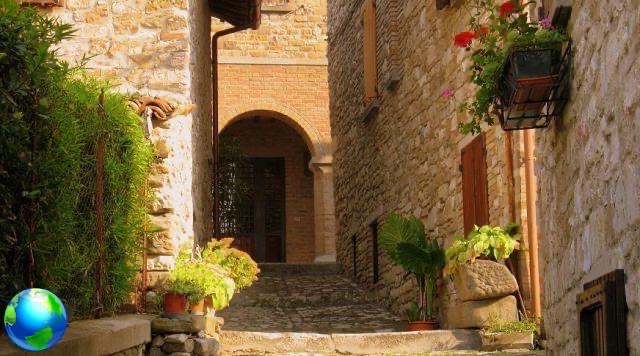 Frontino, uma pequena vila medieval em Montefeltro