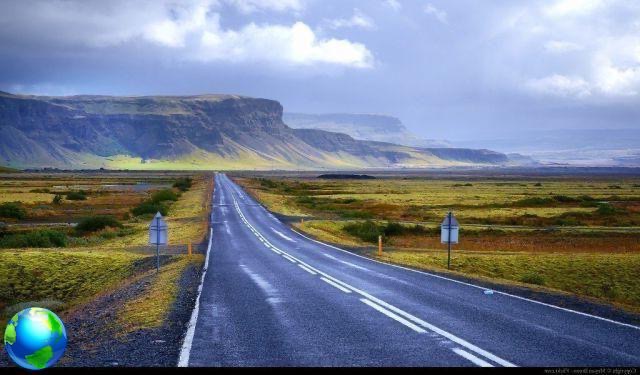 Iceland, drive from Reykjavík to Akureyri