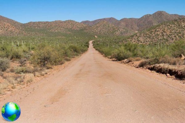 Arizona, entre as estradas Painted Desert e Indian