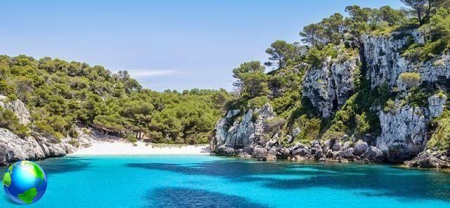 Playas de Menorca para familias con niños