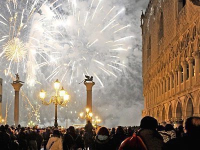 Réveillon du Nouvel An à Venise, la ville la plus romantique d'Italie