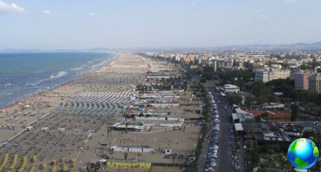 Vacances à Rimini: que voir et plages libres de la reine de la Riviera romagnole