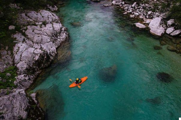 Onde praticar rafting e canyoning perto de Milão
