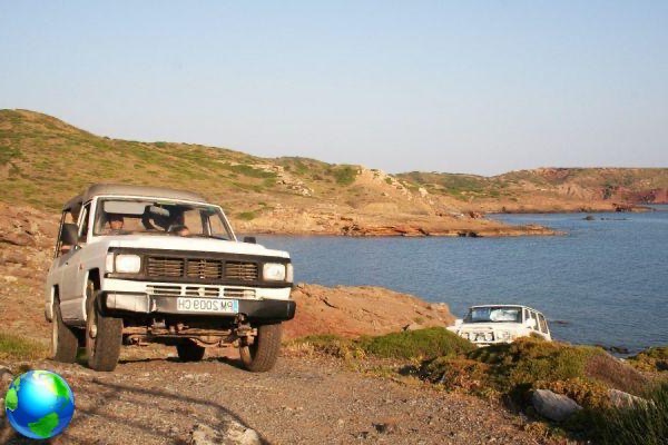 Discovery of the island of Menorca by jeep