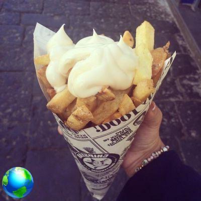Chipstar mania em Nápoles: batatas fritas Vomero