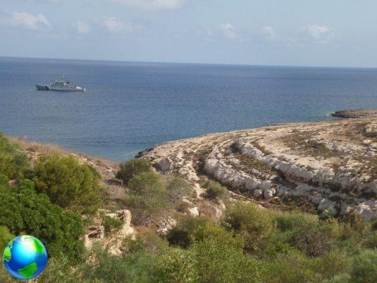 Alcance Lampedusa e mova-se